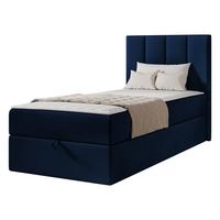 BOXBETT Rebos Single - H3 - Blau, Holz/Textil (80/200cm) - MIRJAN24