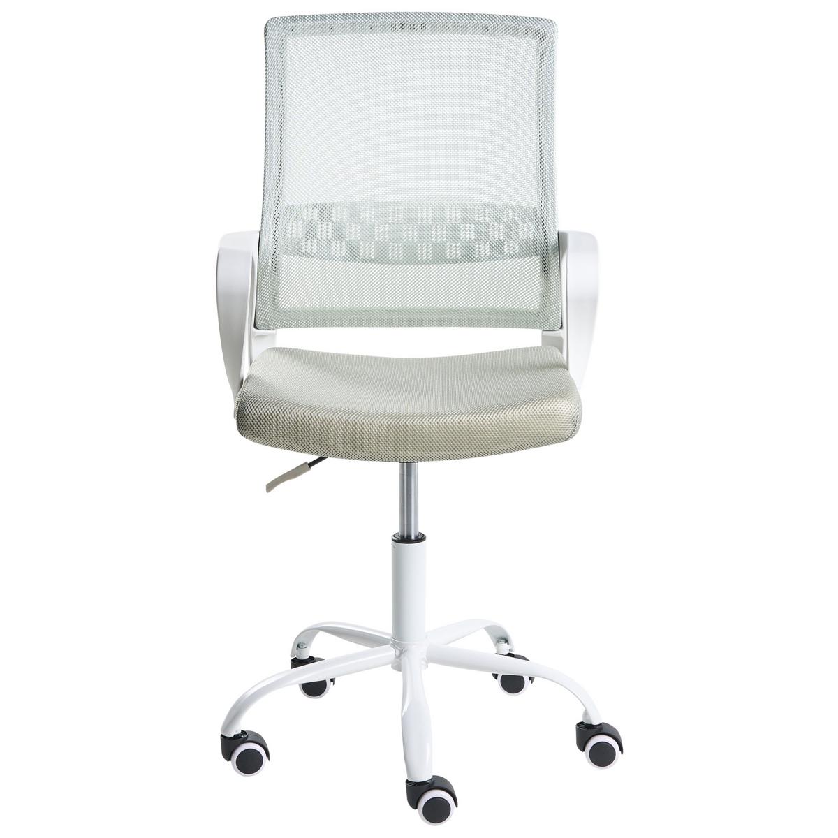 BÜROSTUHL Mintgrün Ease - Mintgrün, Textil (54/94/54cm) - Beliani
