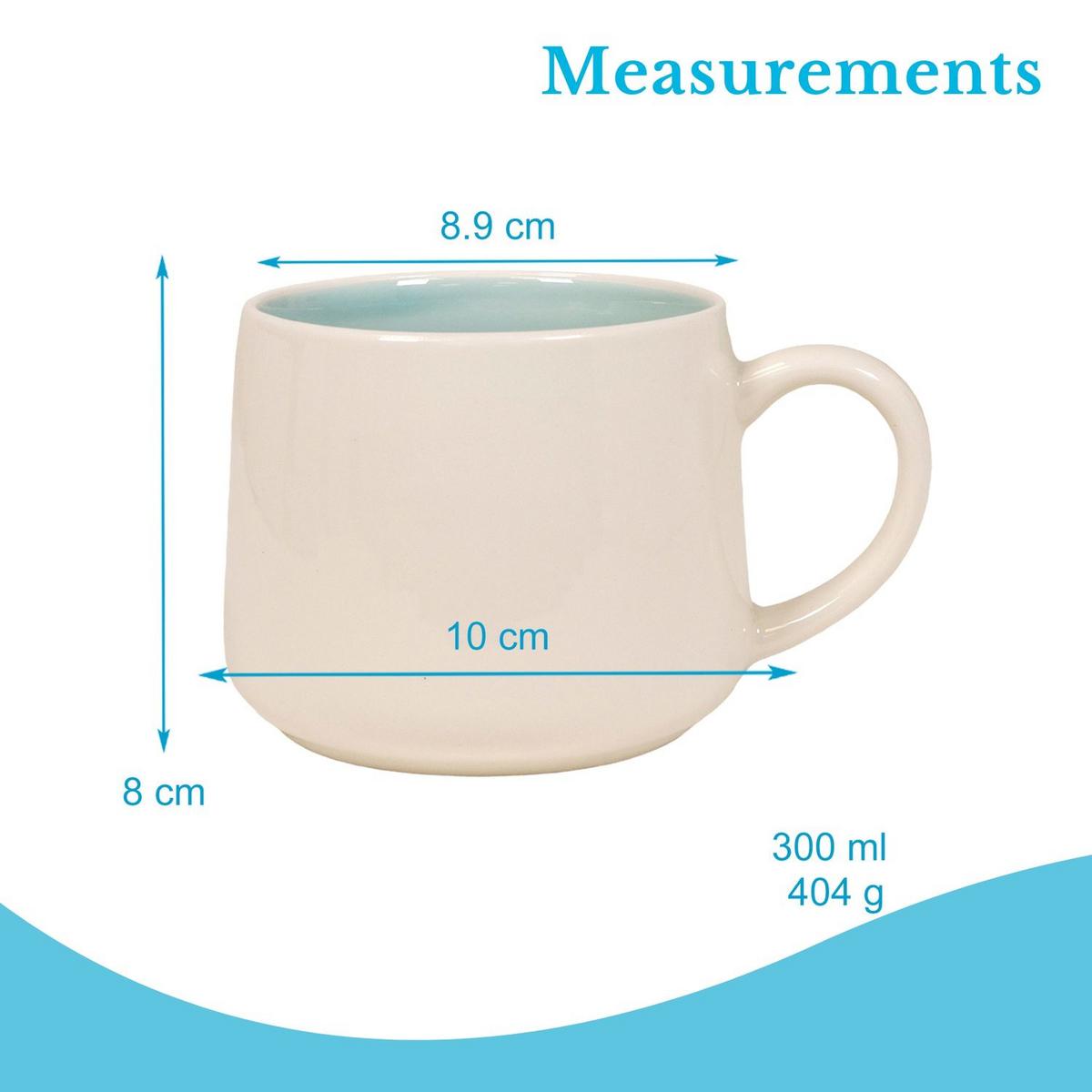 KAFFEETASSE 300ml 3D Cartoon - Weiß, Keramik (0.3L) - Intirilife