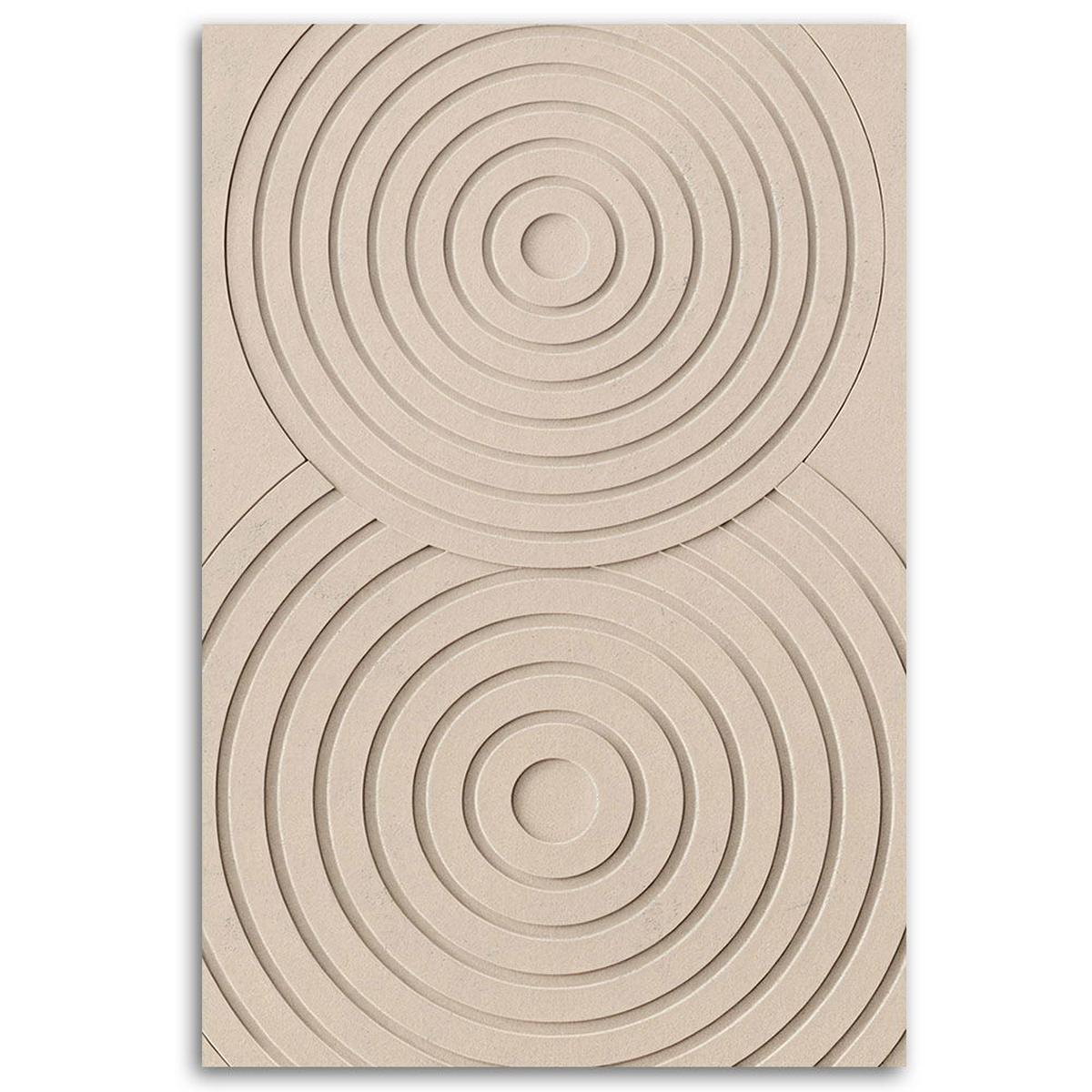 KUNSTDRUCK Beige 80/120 cm - Beige, Textil (80/120cm) - KUNSTLOFT