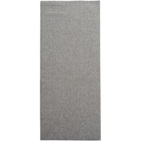 TEPPICH Flachgewebe LANGAU in Silber, meliert, 80 x 250 cm - Silberfarben, Textil (250/80cm) - KADIMA DESIGN