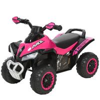 RUTSCHAUTO Kinder Tretauto Kinderauto mit Füßen rutschen Licht Musik Rosa - Rosa, Metall (67/5/38cm) - HOMCOM