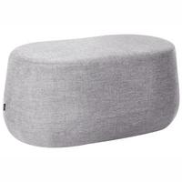 POLSTERBANK Hellgrau Ashton - Hellgrau, Textil (100/44/60cm) - Beliani
