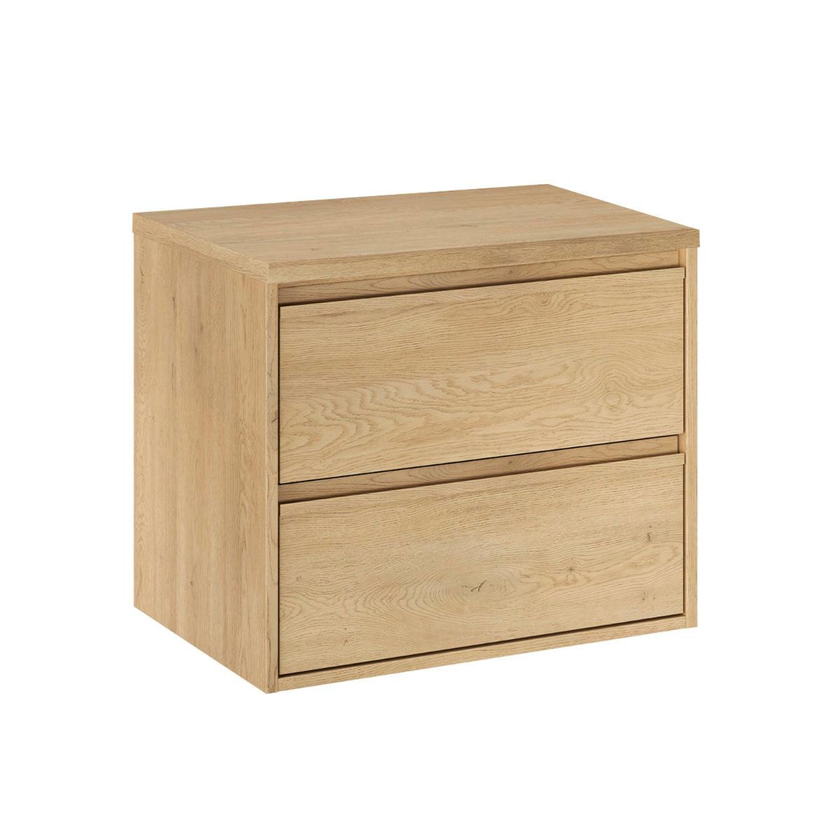 WASCHTISCHUNTERSCHRANK 60cm Edmé Holz - Braun, Holzwerkstoff (60/52.2/46cm) - Petits-meubles