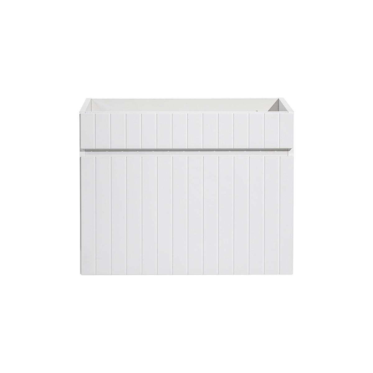 WASCHTISCHUNTERSCHRANK 60cm Zelie Weiß - Weiß, Holzwerkstoff (60/46/45cm) - Petits-meubles