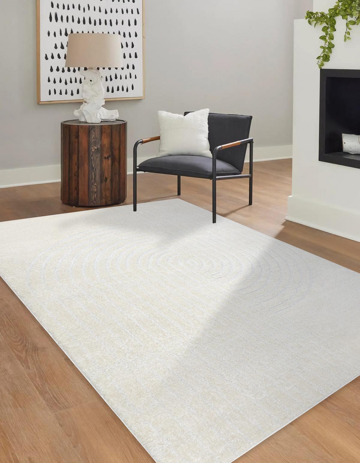 TEPPICH Mode 120/170 cm - Creme, Textil (120/170cm) - rugsX