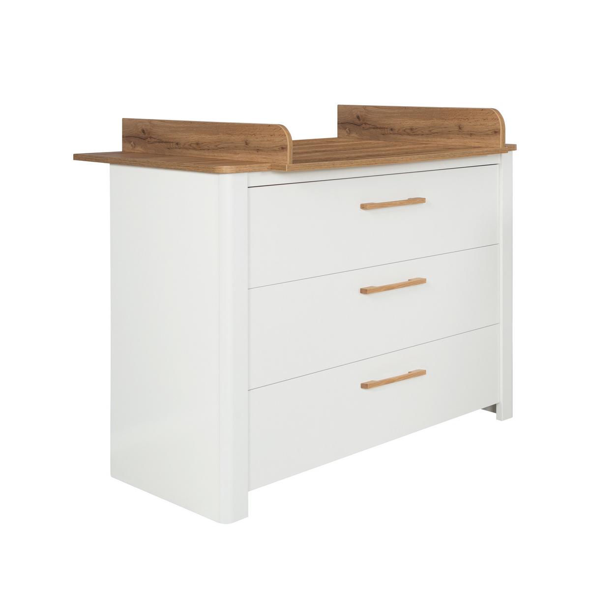 BABYZIMMER-SET Ava 2-teilig - Weiß, Holzwerkstoff (78/83.5/143cm) - Roba
