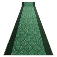 LÄUFER rutschfest LIŚCIE 80/100 cm - Pastellgrün, Textil (80/100cm) - rugsX