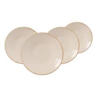 DESSERTTELLER Sahara Creme ø 20,5 cm 4er Set - Creme, Keramik (20.5cm) - Ritzenhoff Breker