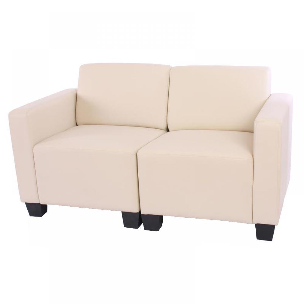 2-SITZER SOFA Beige - Beige/Creme, Textil (136/76/72cm) - MCW