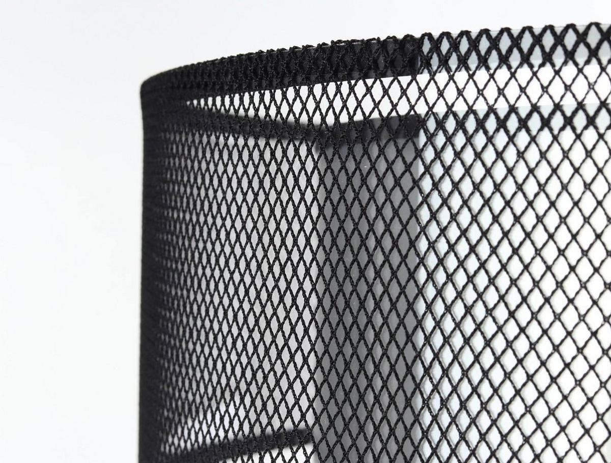 HÄNGELEUCHTE Schwarz 50/20 cm - Silberfarben/Schwarz, Kunststoff (50/1/20cm) - ONZENO