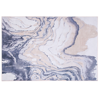 KURZFLOR-TEPPICH Gebze 200/140 cm - Multicolor, Kunststoff (140/200cm) - Beliani