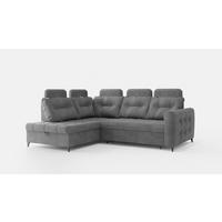 ECKSOFA Wendie - Grau, Holzwerkstoff/Textil (200/250cm) - Fun Möbel