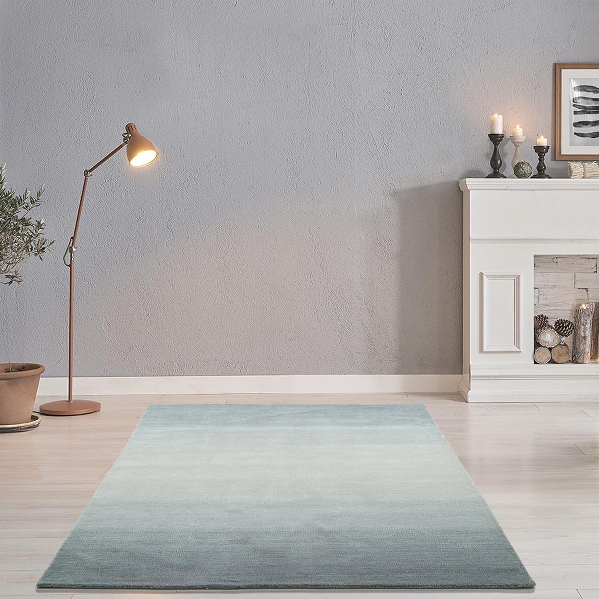 TUFTTEPPICH Wool Comfort 190x290 cm - Grau, Textil (190/290cm) - THEKO
