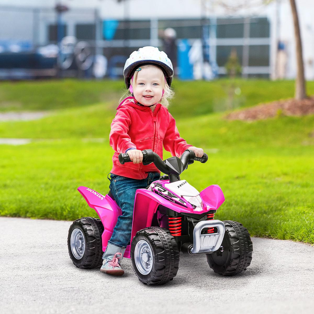 KINDERQUAD Kunststoff Metall Rosa - Rosa, Kunststoff (65.5/38.5/43.5cm) - AIYAPLAY