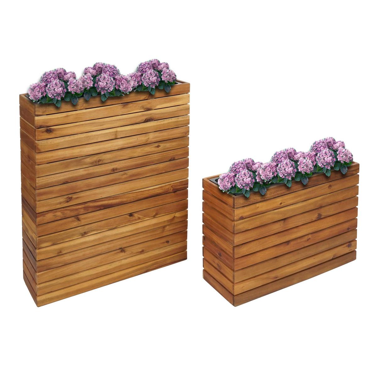 PFLANZKASTEN Braun - Braun, Holz (63/77/23cm) - MCW
