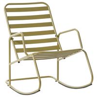 GARTEN-SCHAUKELSTUHL Olivgrün Turi - Olivgrün, Metall (66/92/96cm) - Beliani