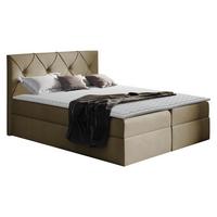 BOXBETT Crystal - H3 - Beige, Holz (180/200cm) - MIRJAN24