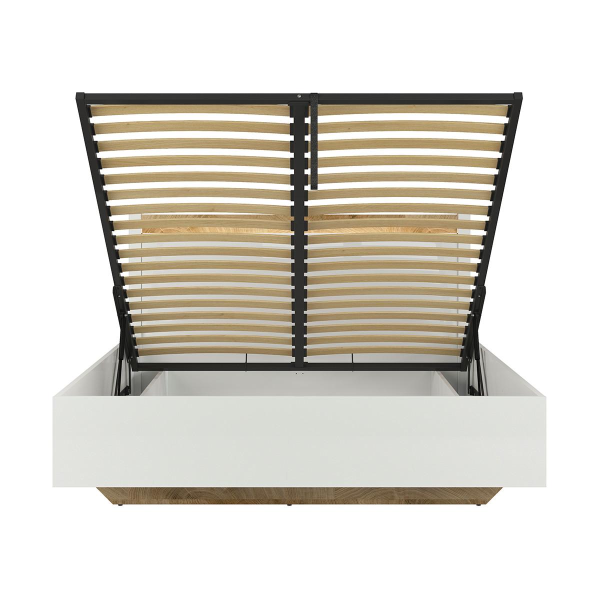 BOXBETT 140/200 Helios Weiß - Weiß, Holzwerkstoff (140/200cm) - Petits-meubles