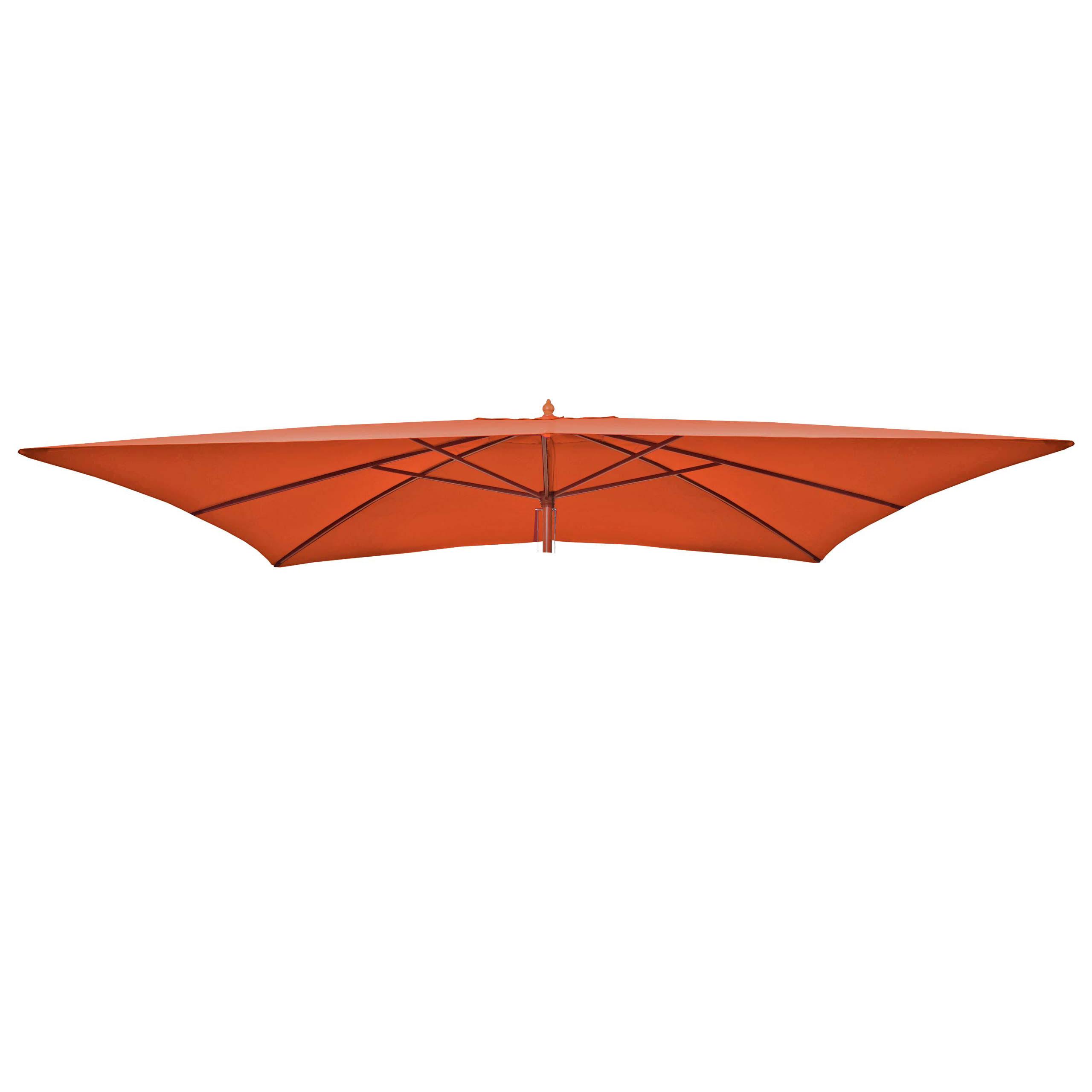 ERSATZ-BEZUG FÜR SCHIRM I Orange - Orange, Textil (290/190cm) - MCW