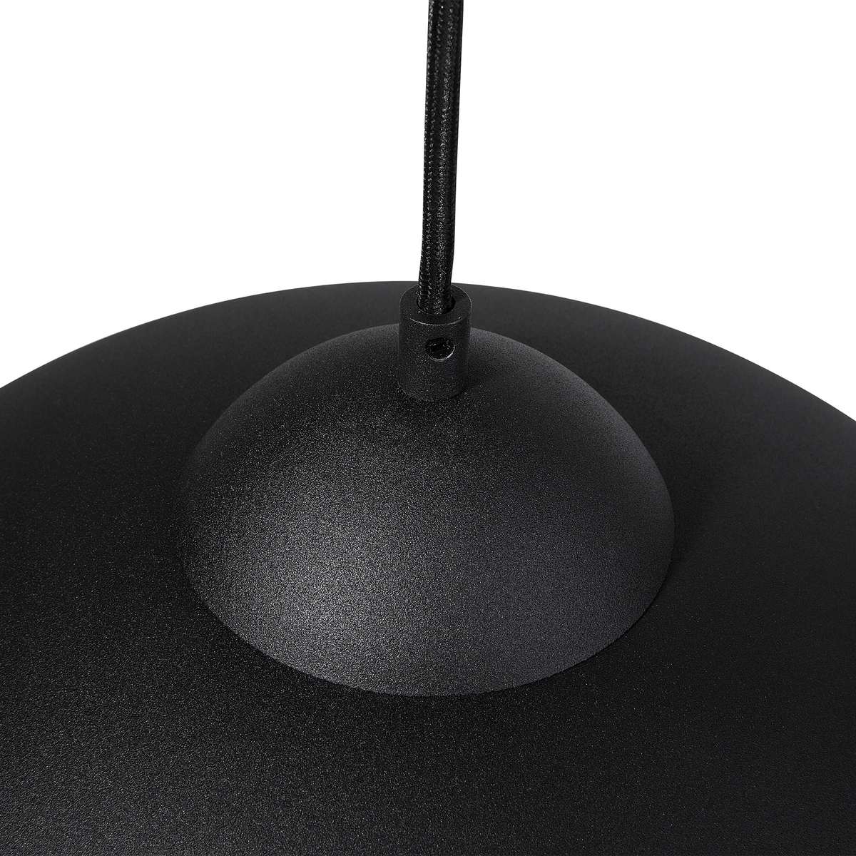 HÄNGELEUCHTE Cetina 40/40/129 cm - Schwarz, Metall (40/40/129cm) - Beliani