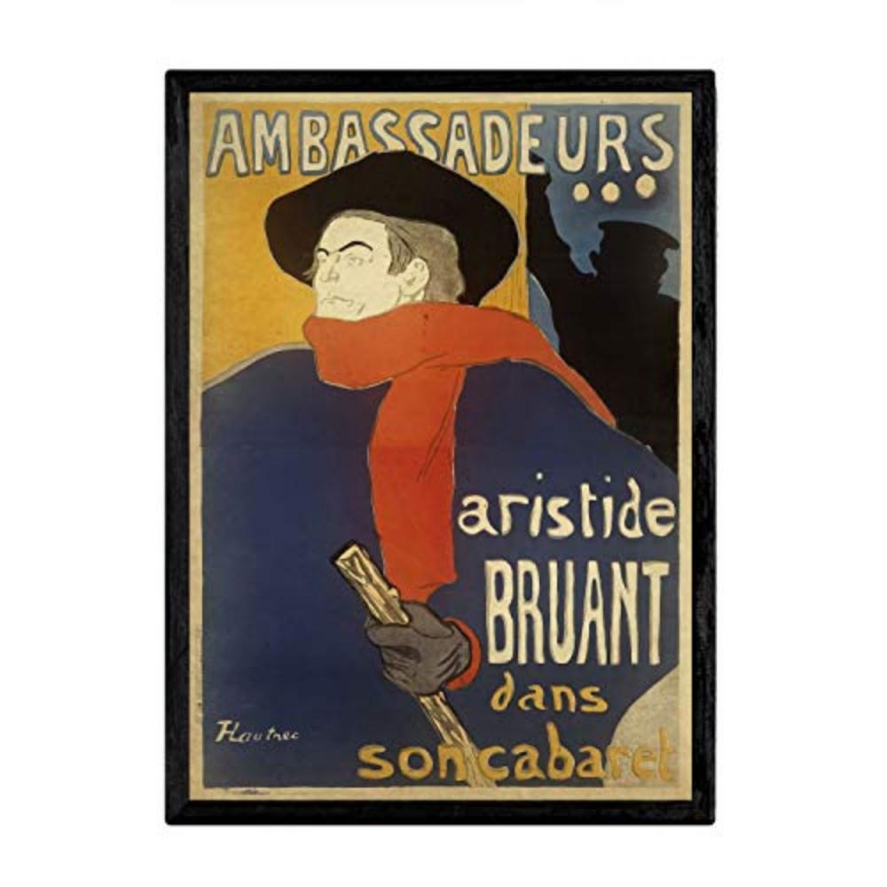POSTER Botschafter Vintage A3 Rahmenlos - Klar, Papier (29.7/5/42cm) - Nacnic