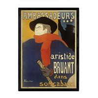 POSTER Botschafter Vintage A3 Rahmenlos - Klar, Papier (29.7/5/42cm) - Nacnic