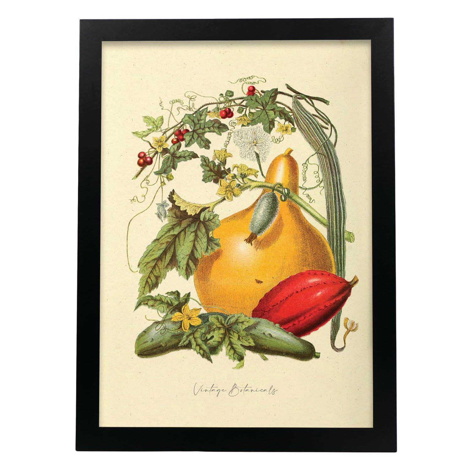 POSTER Quetschen A3 Schwarzer Rahmen - Schwarz, Papier (29.7/5/42cm) - Nacnic