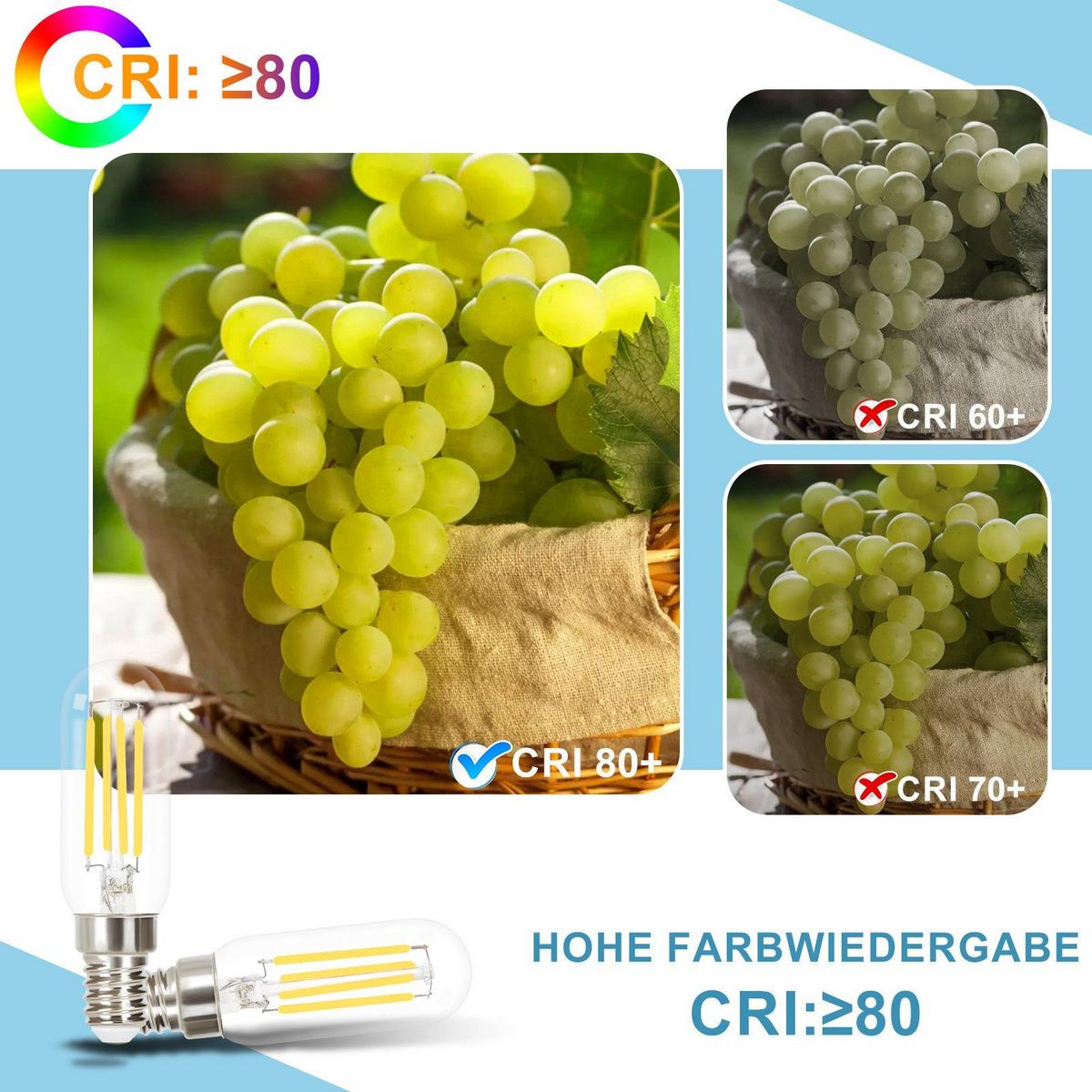 LEUCHTMITTEL Glowtaris 2.5/2.5/8.5 cm - Transparent, Glas (2.5/8.5cm) - ZMH