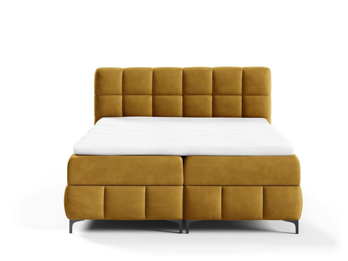 BOXBETT Sophie In Salvador - Honig, Holzwerkstoff/Textil (100/200cm) - Fun Möbel