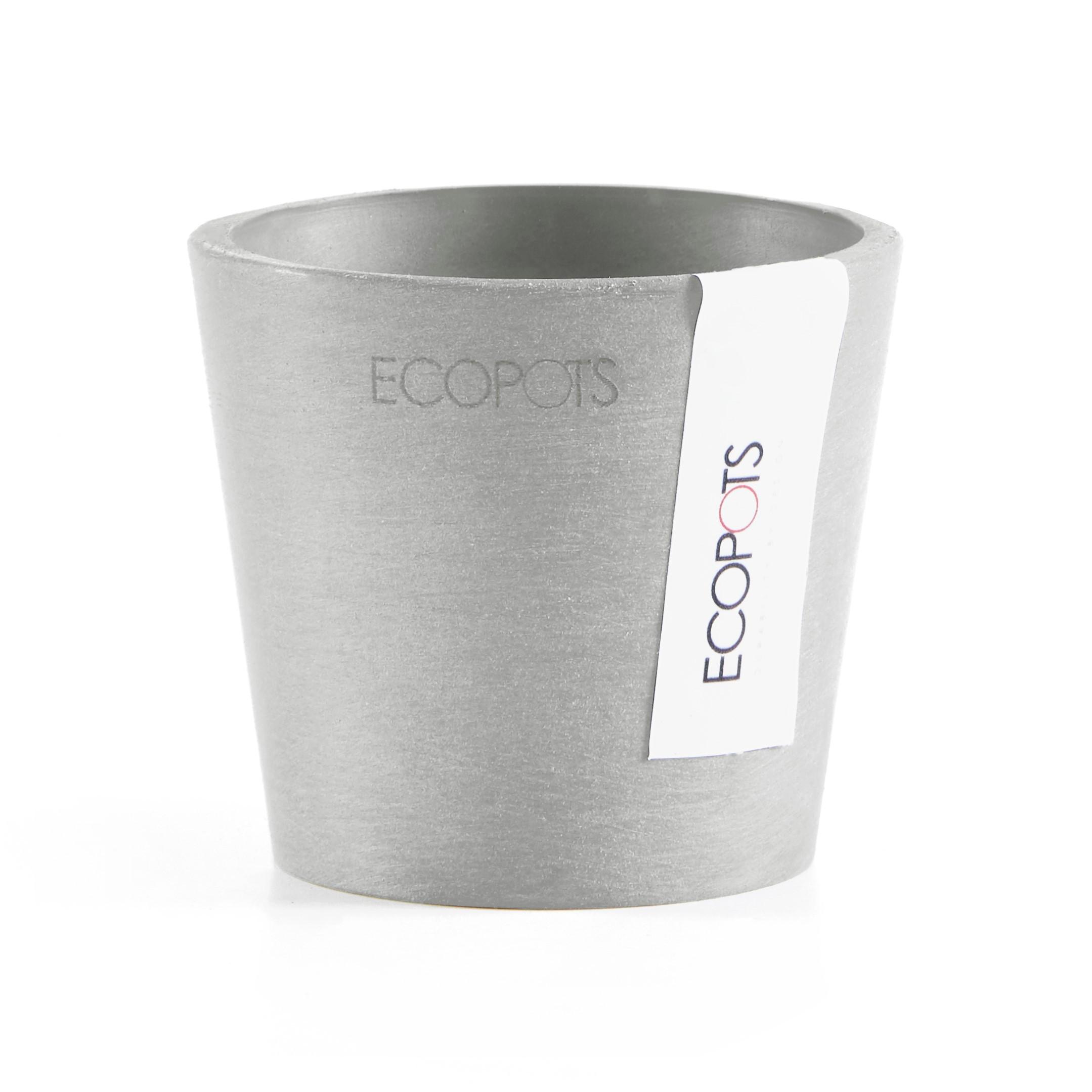 BLUMENTOPF Amsterdam46211cm Hellgrau - Hellgrau, Kunststoff (8/7cm) - Ecopots