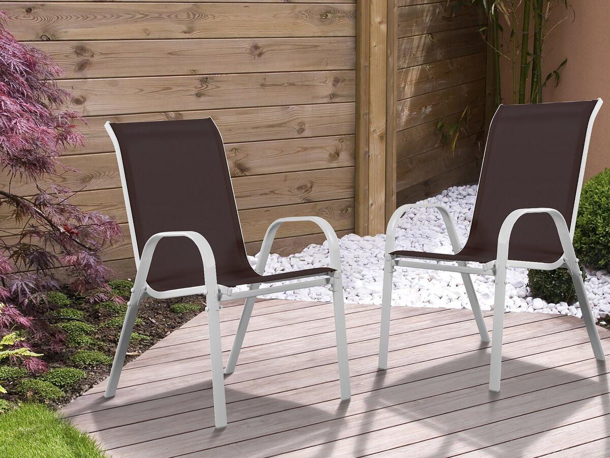 GARTENSESSEL cordoba Taupe - Taupe, Metall (75/92/53cm) - Habitat Garten