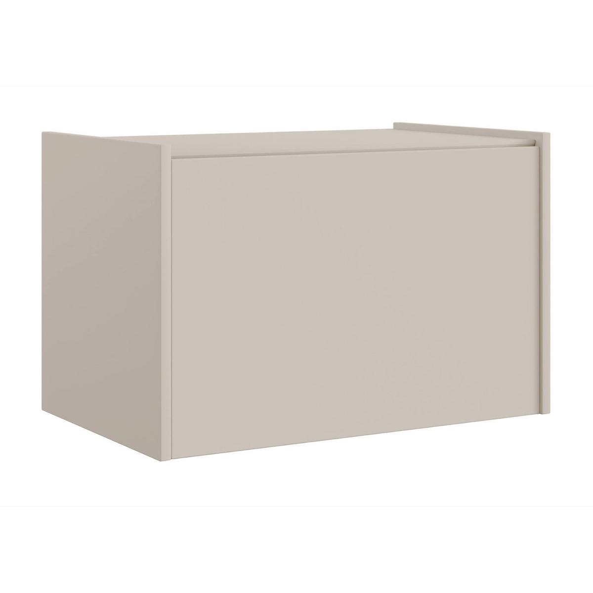 NACHTTISCH Magro Kaschmir 62 cm - Taupe/Kaschmir, Holzwerkstoff (62.3/46.2/39cm) - Selsey