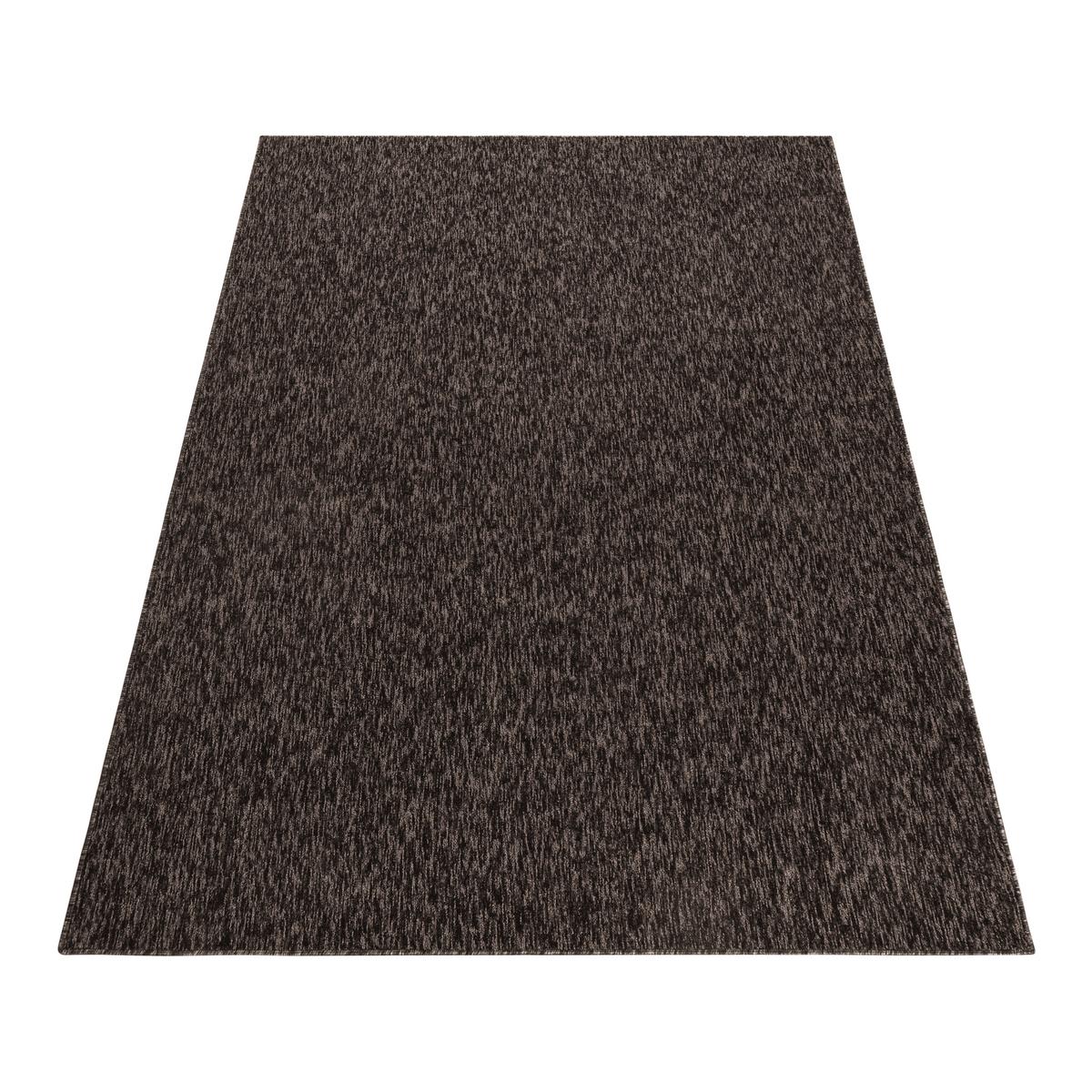 KURZFLORTEPPICH AMMER, einfarbig, Braun, 200 x 290 cm - Braun, Textil (290/200cm) - KADIMA DESIGN