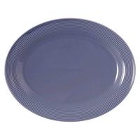 SERVIERPLATTE Beat Color Glaze Fliederblau 35 x 28 cm - Violett, Keramik (28/2.2/35.3cm) - Seltmann Weiden