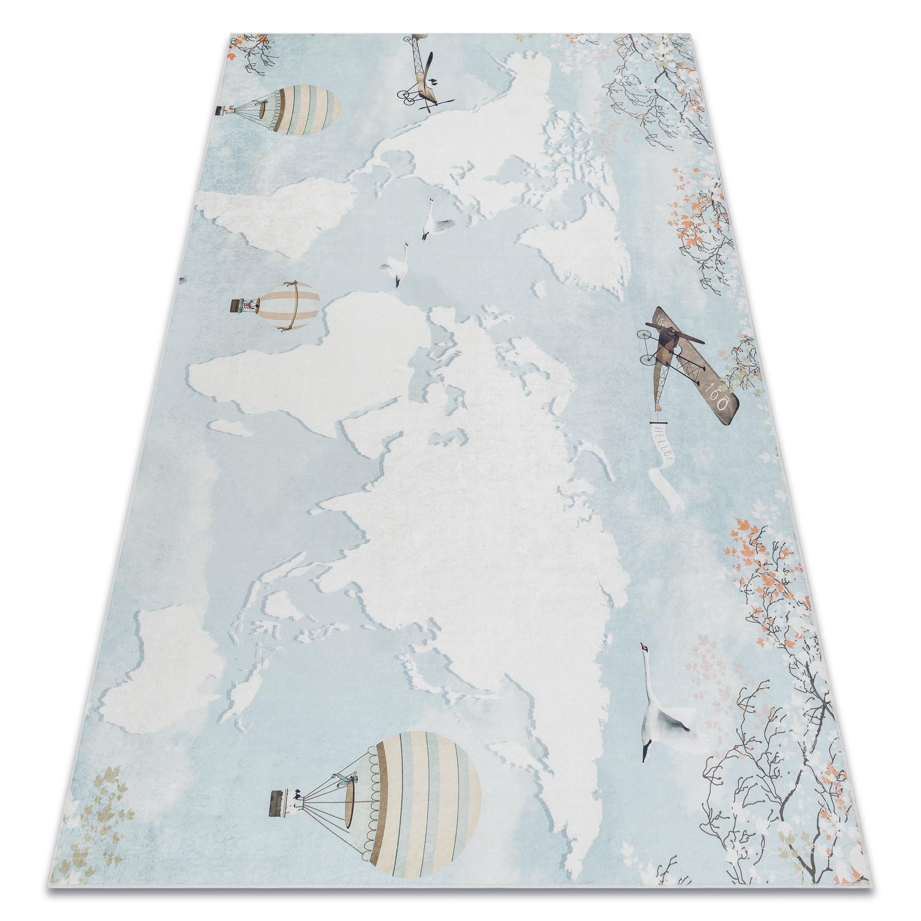 TEPPICH Bambino 80/150 cm - Blau, Textil (80/150cm) - rugsX