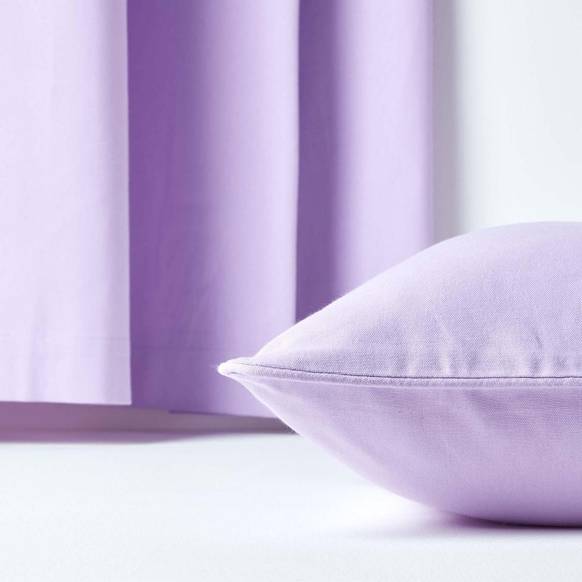 KISSENHÜLLE flieder 60/60 cm, 100% Baumwolle - Flieder, Textil (60/60cm) - Homescapes