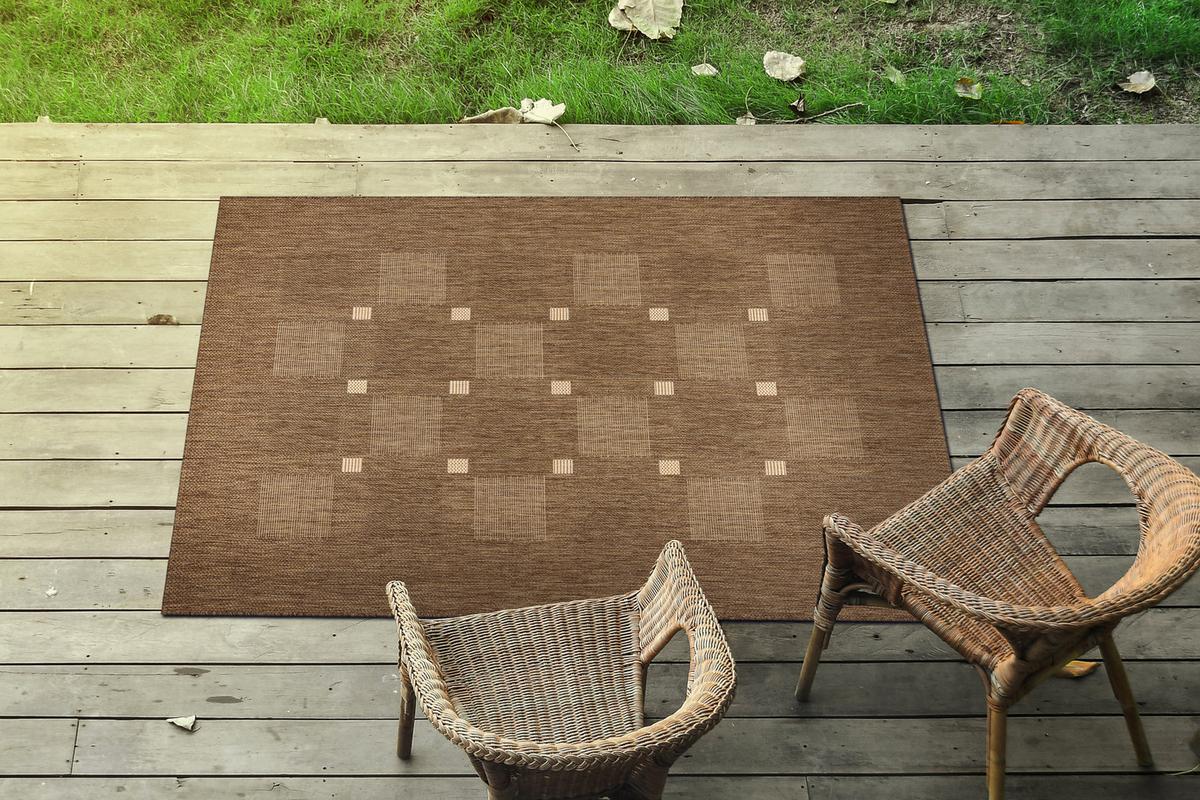 TEPPICH Floorlux 60/110 cm - Braun, Textil (60/110cm) - rugsX
