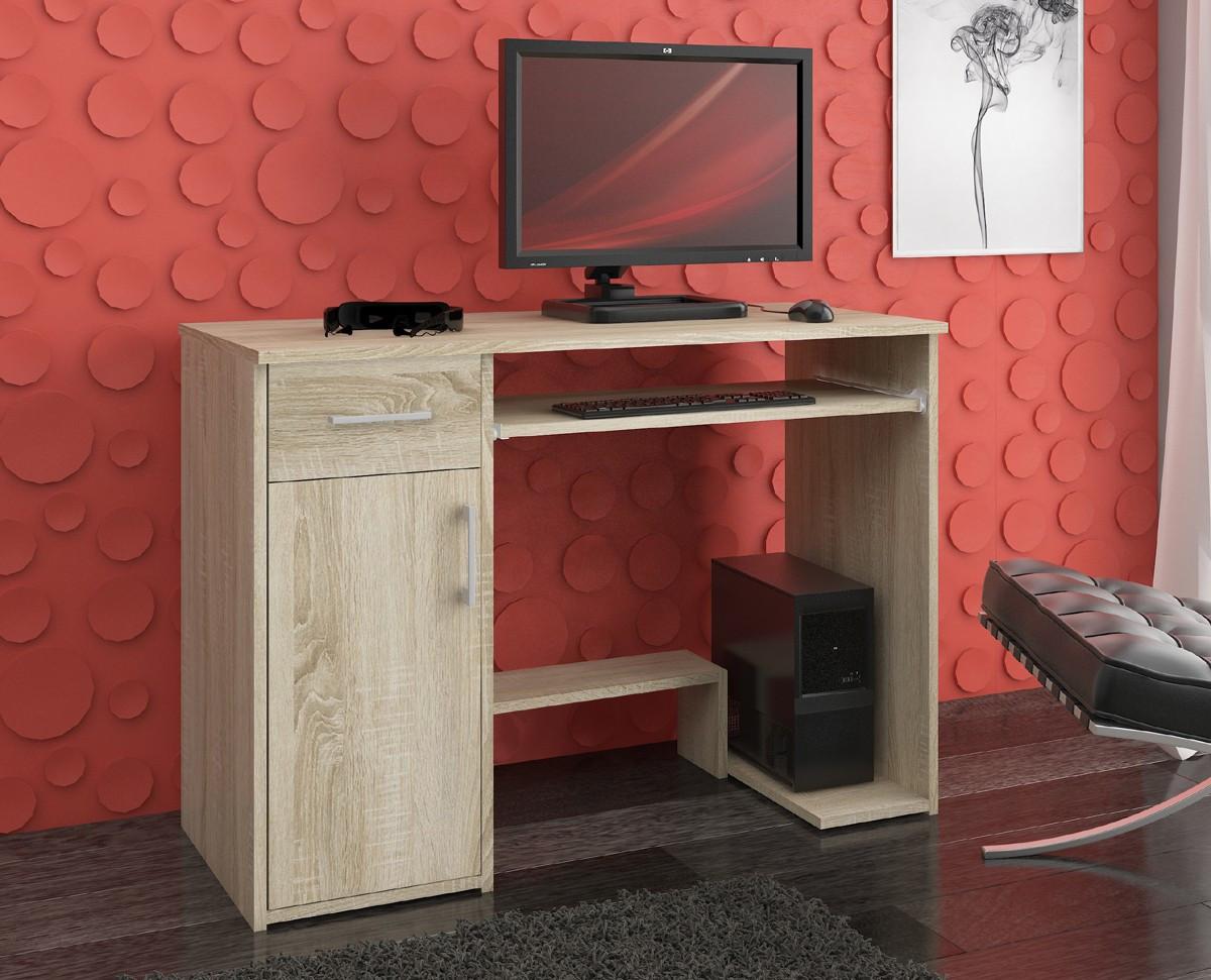 SCHREIBTISCH Eiche Sonoma 74/90/50 - Sonoma Eiche, Holzwerkstoff (120/59/74cm) - RAUMHIRSCH FURNITURE