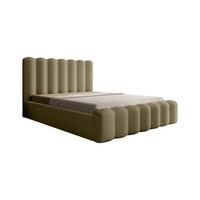 POLSTERBETT Macon In Euphoria - Grün, Holzwerkstoff/Textil (160/200cm) - Fun Möbel