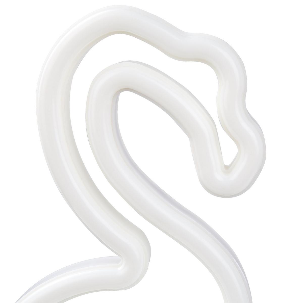 NEONLICHT LED Dekofigur mehrfarbig 3er Set MABEL - Multicolor, Kunststoff (10/20/27cm) - Beliani