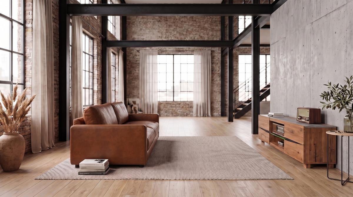 SOFA MARLIN Braun Lederfaserstoff - Schwarz/Braun, Leder/Kunststoff (262/80/100cm) - KAWOLA