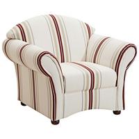 SESSEL Kama Bezug Flachgewebe Buche nussbaum dunkel / weiß - Weiß, Kunststoff (96/85/81cm) - 58aufmkessel