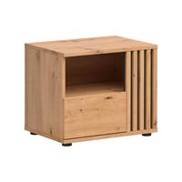 NACHTTISCH Ezra Holz - Braun, Holzwerkstoff (55/46/40cm) - Petits-meubles
