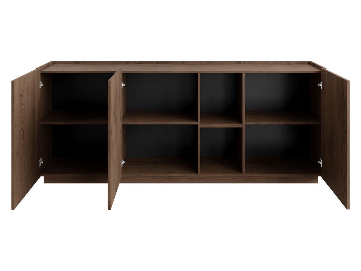 KOMMODE Mirtu K200 - Nussbaumfarben, Holzwerkstoff (200/75/40cm) - MIRJAN24