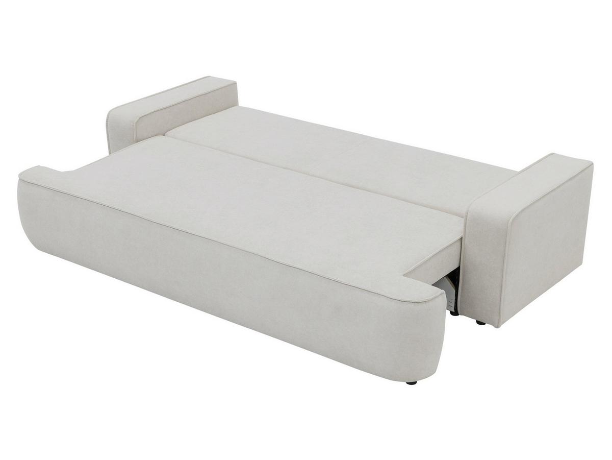 SCHLAFSOFA Mono - Creme/Schwarz, Holz/Kunststoff (248/94/110cm) - MIRJAN24