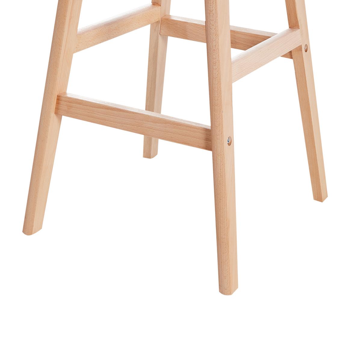BARSTUHL 2er-Set TaupeMicco - Taupe, Kunststoff (42/85/46cm) - Beliani