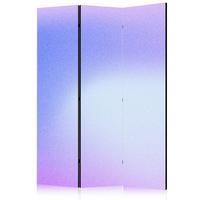 PARAVENT Akustik 3-tlg 135x172 cm Heidefarbener Nebel Ombre - Lila, Holz/Textil (135/172/3cm) - Muralo
