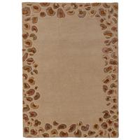 VISKOSETEPPICH SABLE, mit Tier-Motiv, Natur, 200 x 300 cm - Beige, Textil (300/200cm) - KADIMA DESIGN