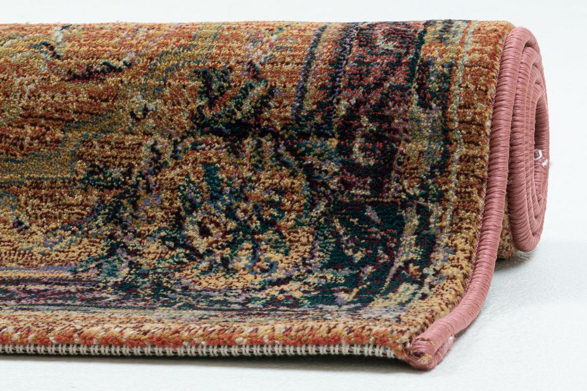 WEBTEPPICH Gabiro 856 68x235 cm - Rostfarben, Textil (68/235cm) - THEKO